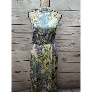 Los Angeles Atelier & Other Stories stunning long flower patterned sleeveless dr